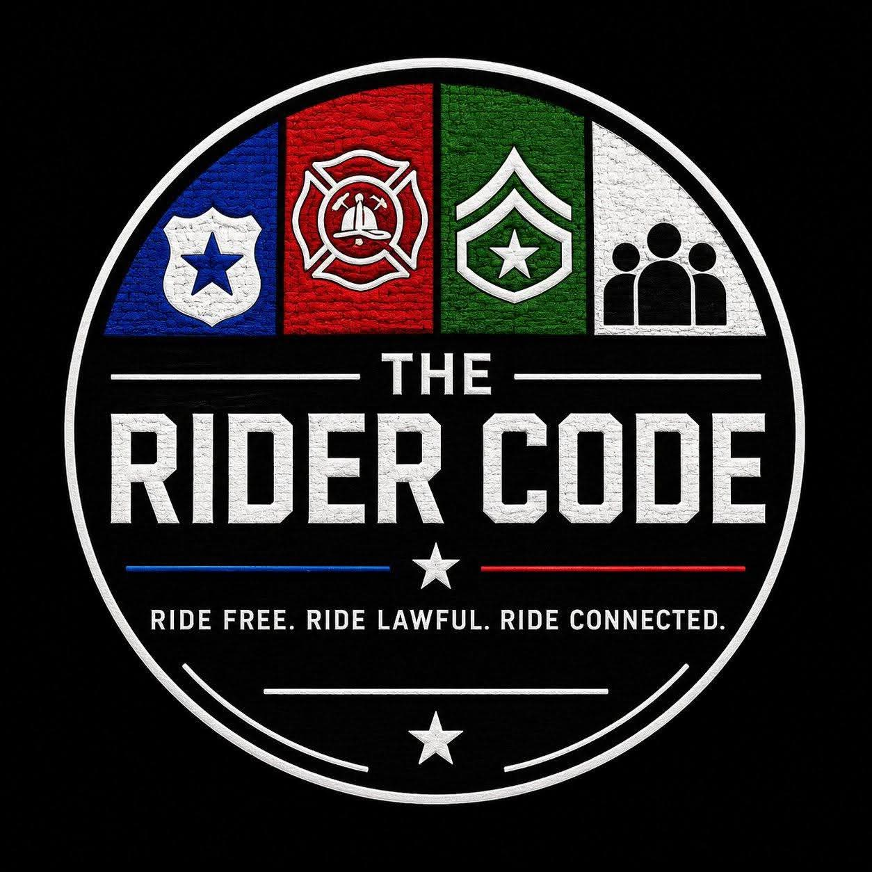 The Rider Code emblem